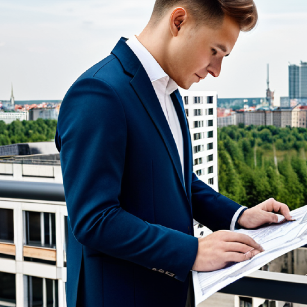 증강 현실 플랫폼 비교 - **Subject:** A professional architect, fully clothed in a stylish yet modest business casual outfit ...